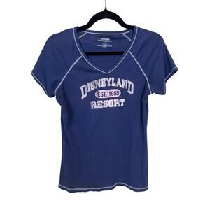 Disneyland Raglan V-Neck Graphic T-Shirt